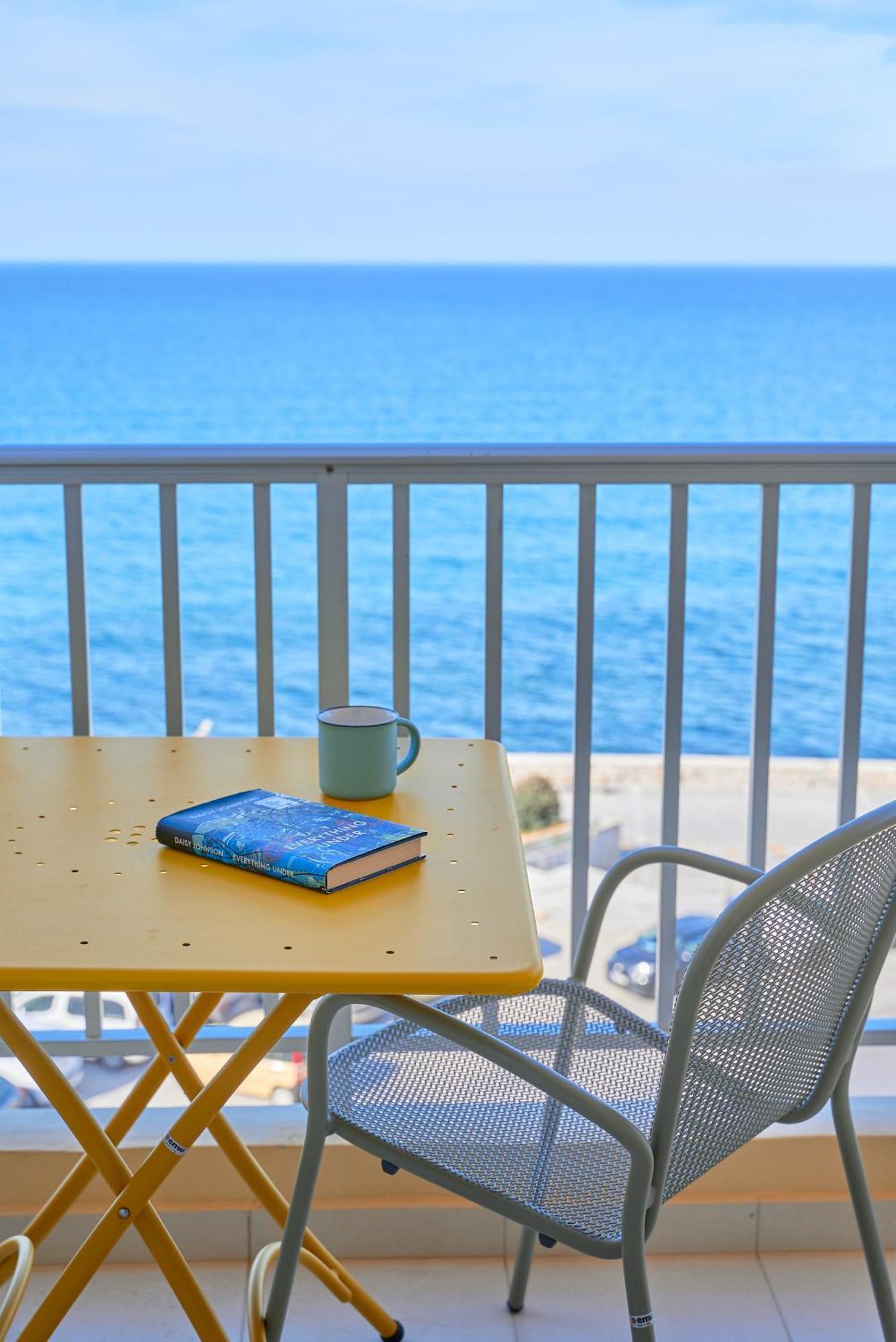Crete - Heraklion Sea View Apartment 1 Kültér fotó