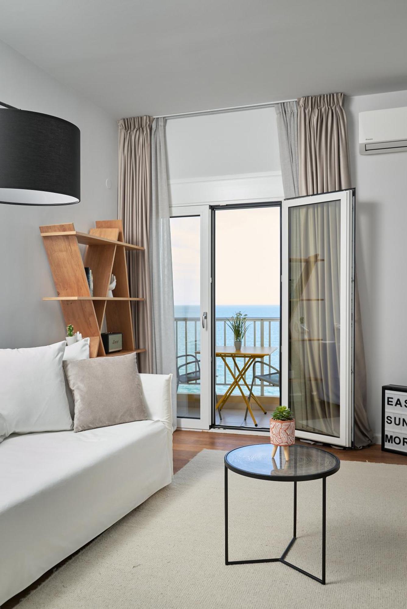 Crete - Heraklion Sea View Apartment 1 Kültér fotó